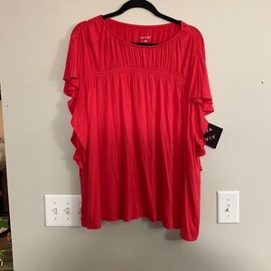 NWT Pink Flowy Blouse